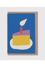 Vanilla Birthday Cake Greeting Card
