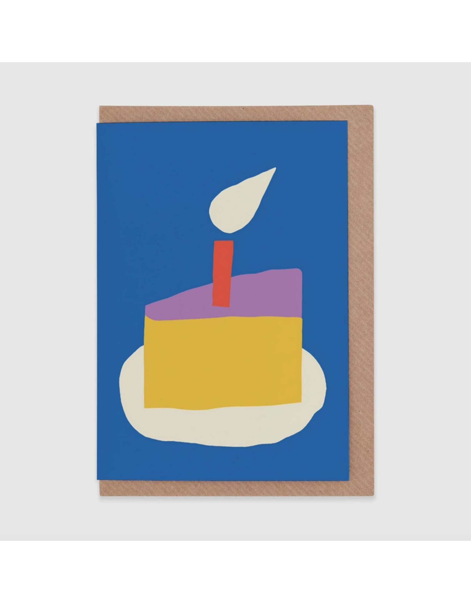 Vanilla Birthday Cake Greeting Card