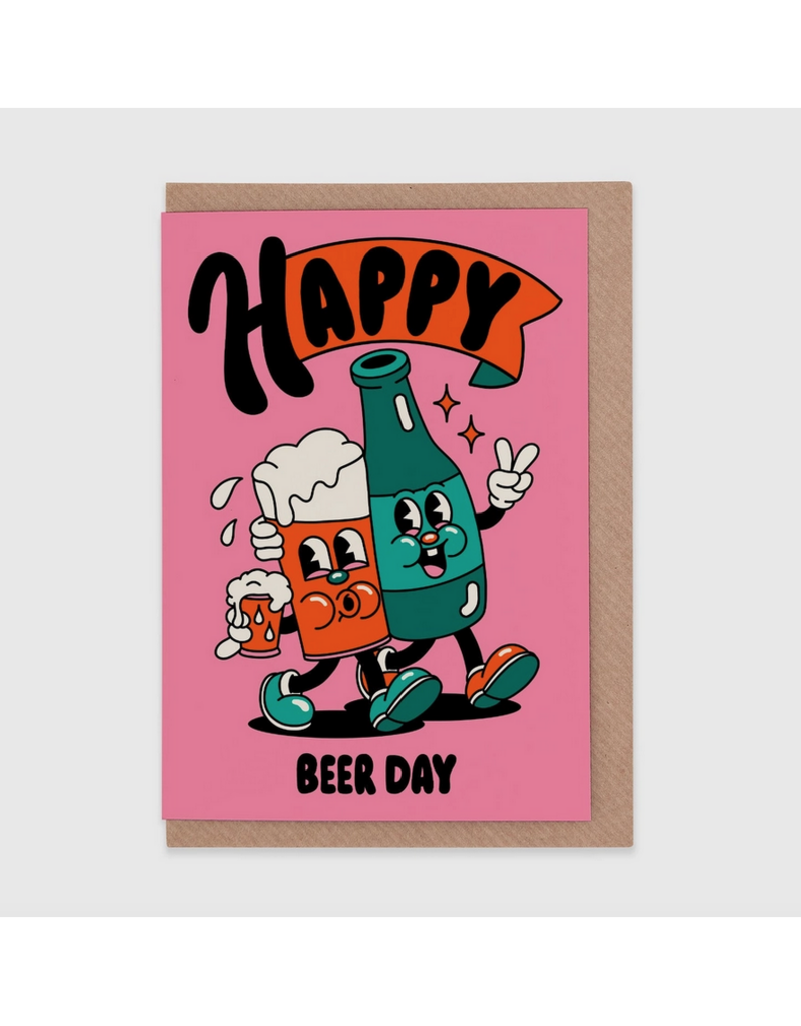 Happy Beer Day Greeting Card