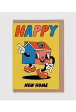 Happy New Home Cartoon Greeting Card
