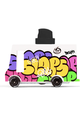 Black Graffiti Van
