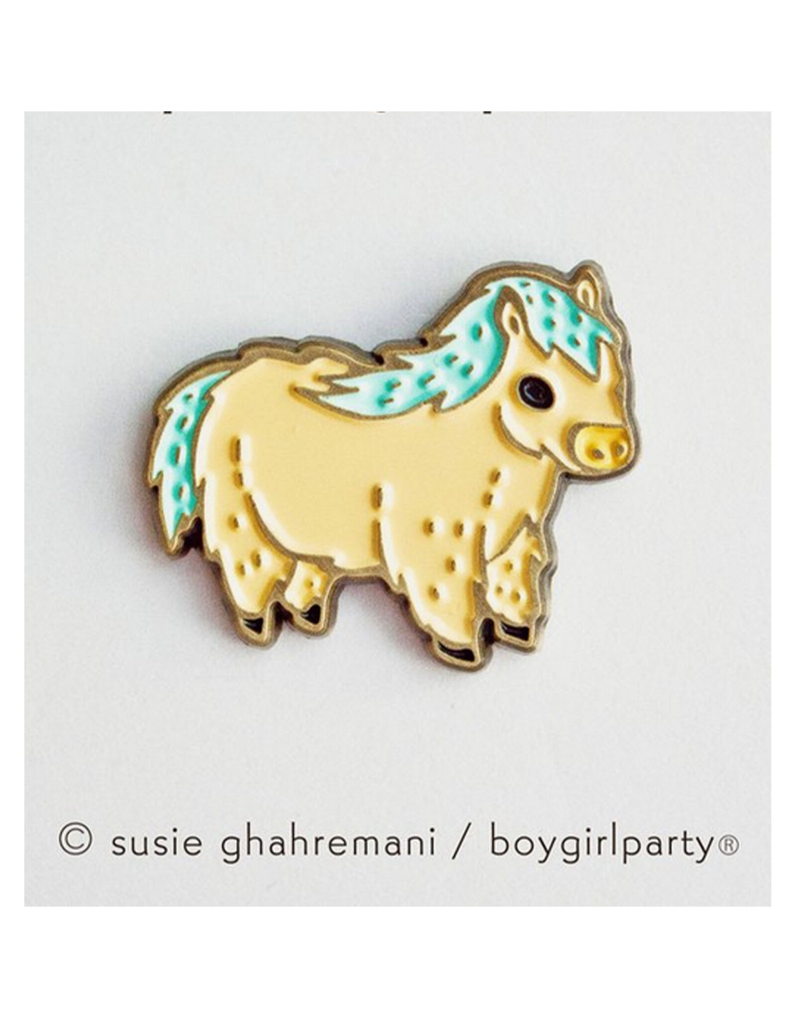 Icelandic Horse Enamel Pin *