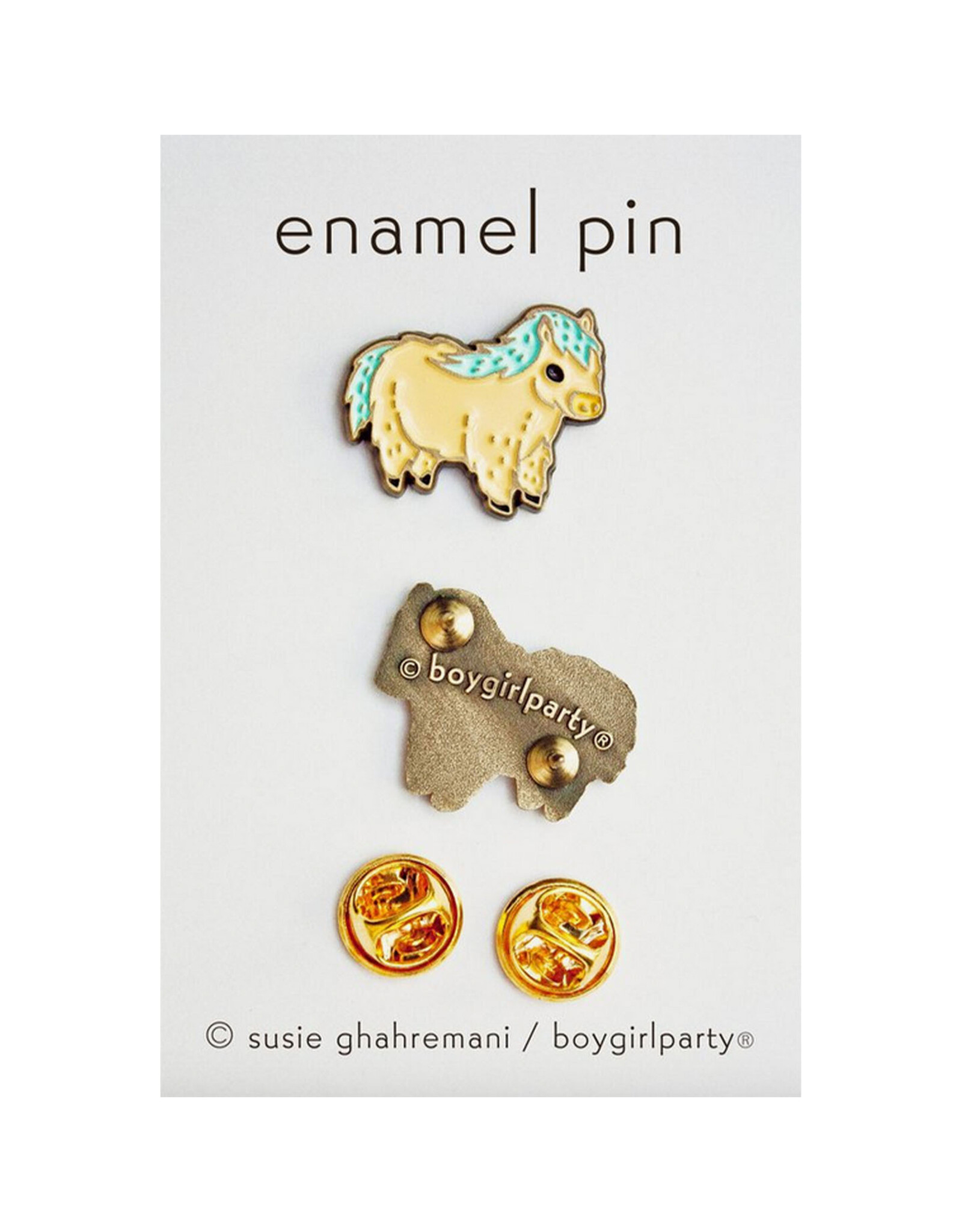 Icelandic Horse Enamel Pin *