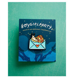 Snail Mail Enamel Pin
