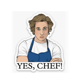 Yes Chef! The Bear Sticker (The Found)