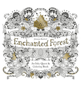 Enchanted Forest: An Inky Quest and Coloring book