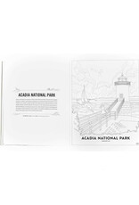The Art of the National Parks: Coloring Book