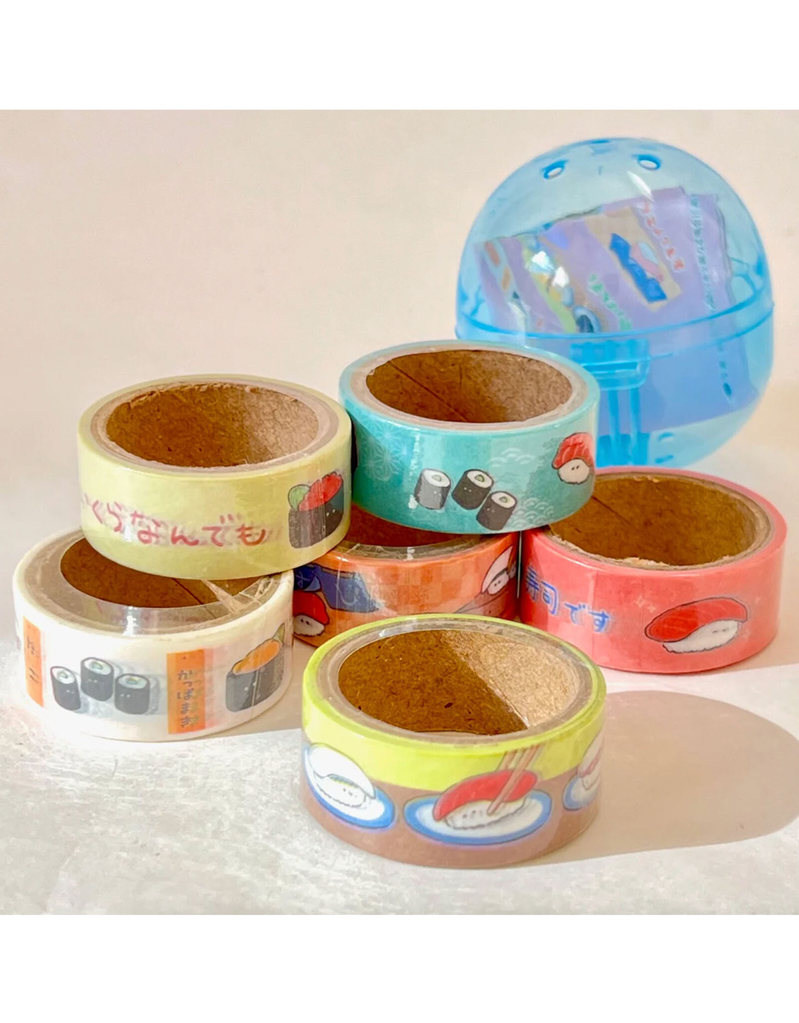 Sushi Masking Tape Capsule (Assorted)