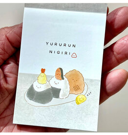 Yurun Nigiri Lunch Mini Notepad