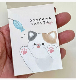 Nya Cat Osakana Mini Notepad