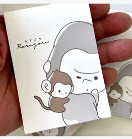 Mini Monkey Friend Mini Notepad