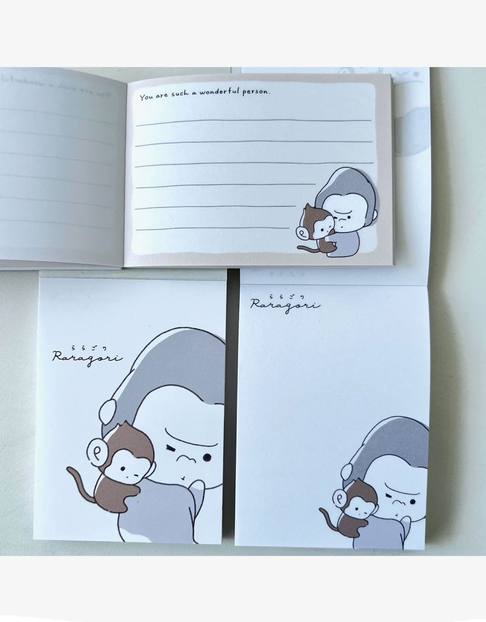 Mini Monkey Friend Mini Notepad