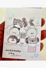 Moko Moko Animal Bath Mini Notepad