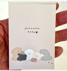 Puppy Dog Mini Notepad