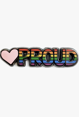 Rainbow Proud Enamel Pin