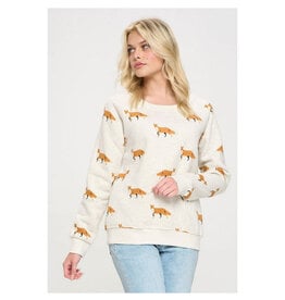 Fox All Over Print Sweatshirt