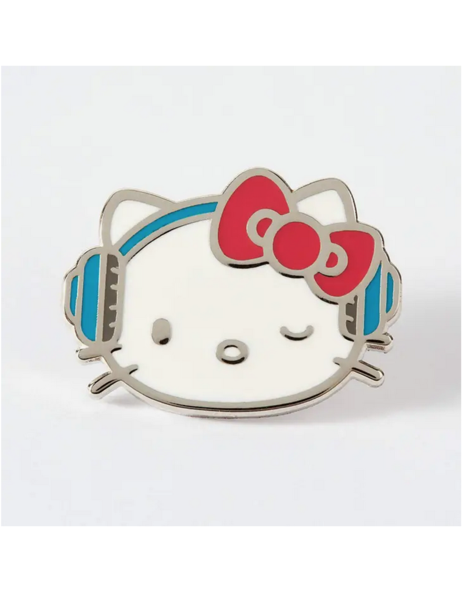 Hello Kitty Head Embroidered Iron-On Patch - Home