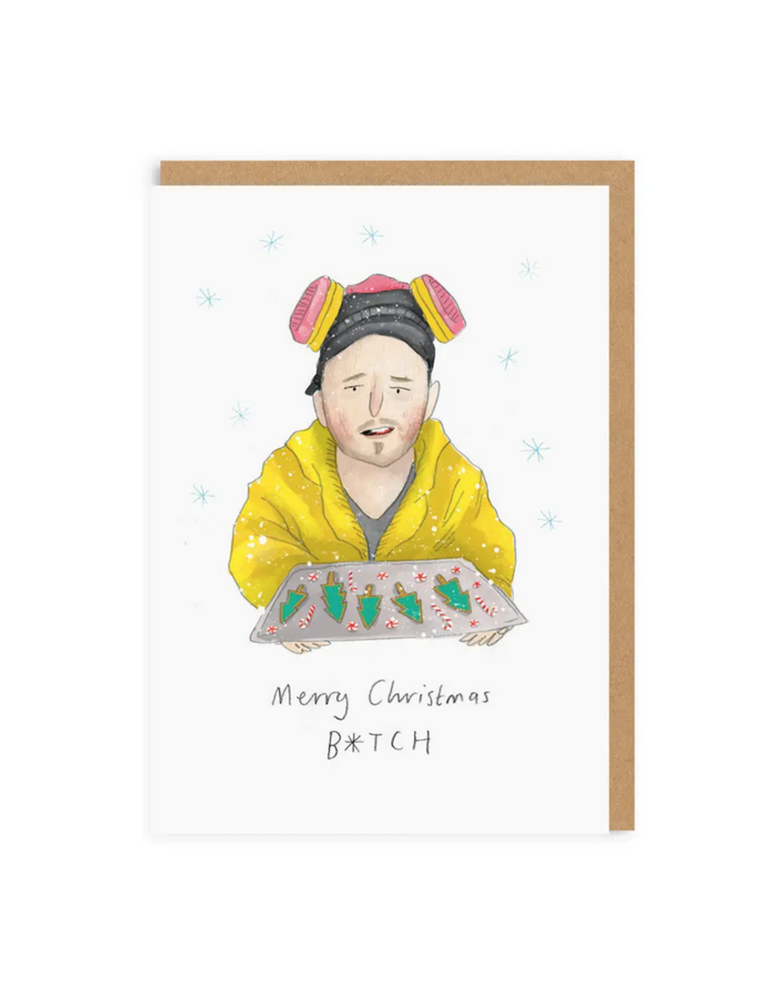 Merry Christmas B*tch Breaking Bad Greeting Card