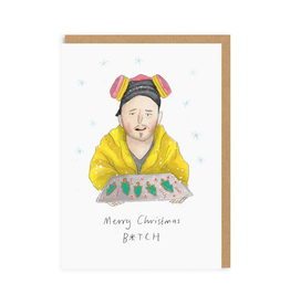 Merry Christmas B*tch Breaking Bad Greeting Card