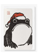 CHRISTMAS FROG: Japanese Greeting Card