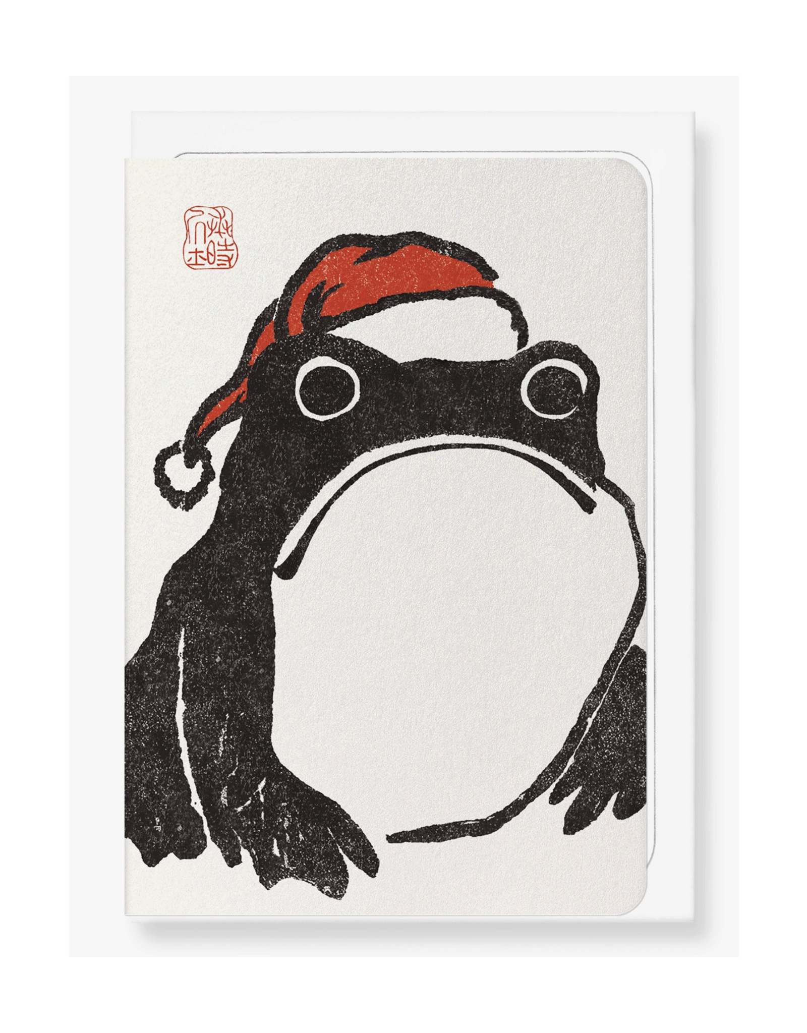 CHRISTMAS FROG: Japanese Greeting Card