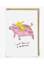 Fantasstic Pig Greeting Card Fantasstic Pig Greeting Card