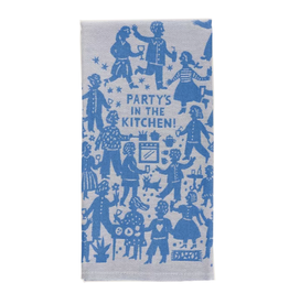 Party's in the Kitchen Dish Towel