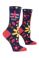 Sisters Are the Shit Women's Crew Socks