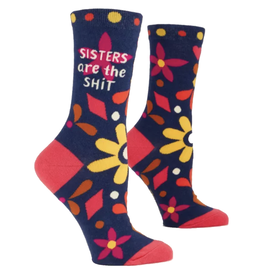 Sisters Are the Shit Women's Crew Socks