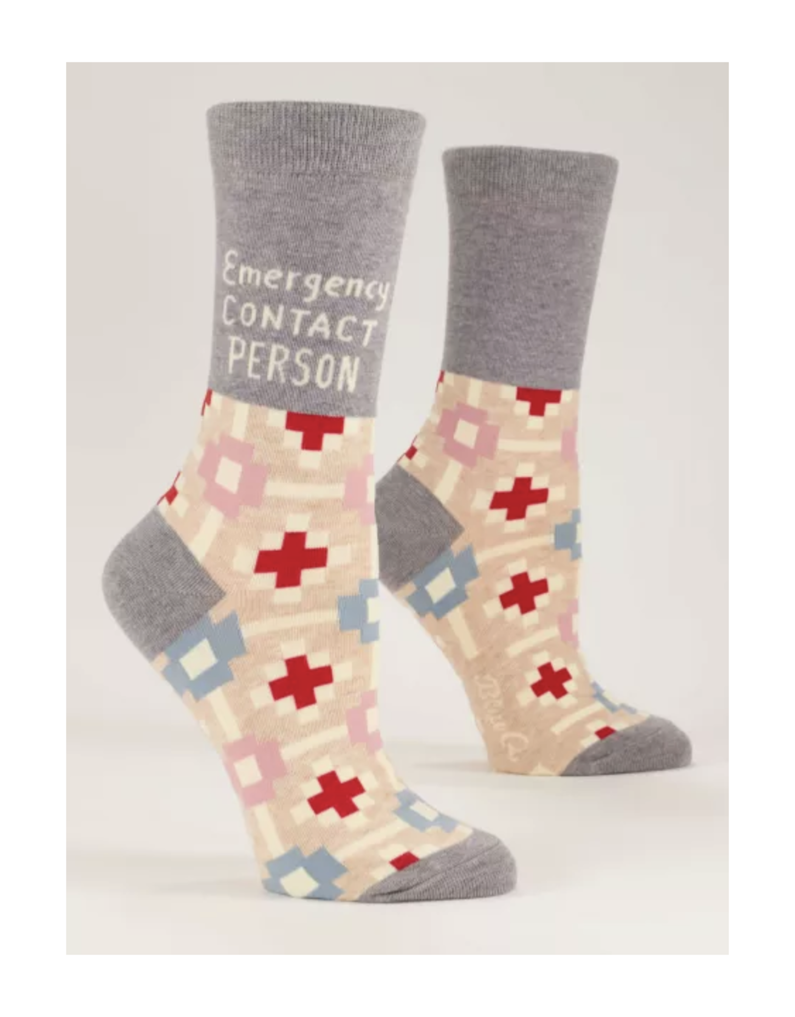 Emergency Contact Person Women's Crew Socks