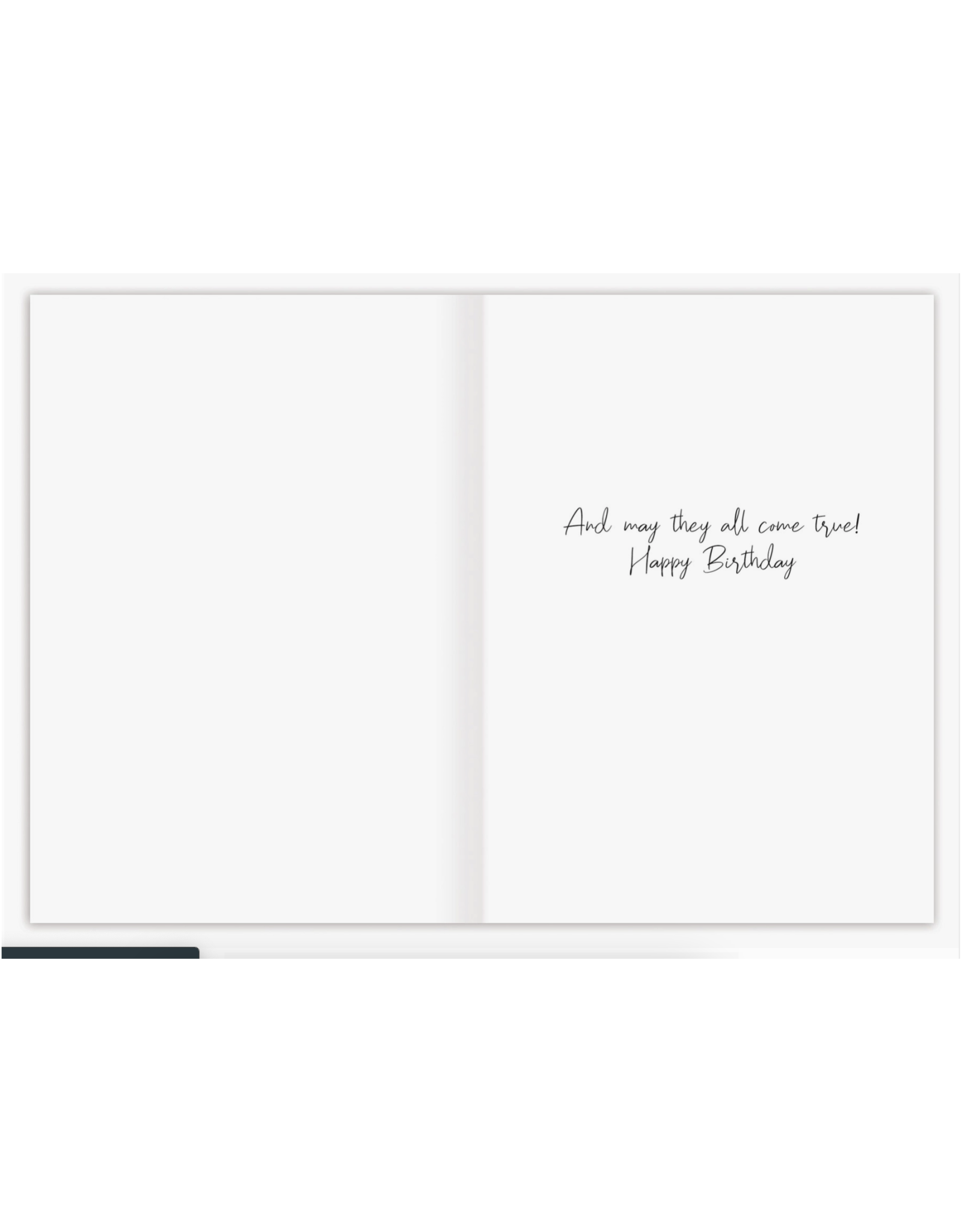 Make Wishes Shooting Star Birthday Greeting Card