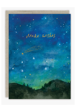 Make Wishes Shooting Star Birthday Greeting Card Make Wishes Shooting Star Birthday Greeting Card