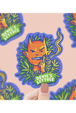 Devil's Lettuce Vinyl Sticker