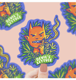 Devil's Lettuce Vinyl Sticker