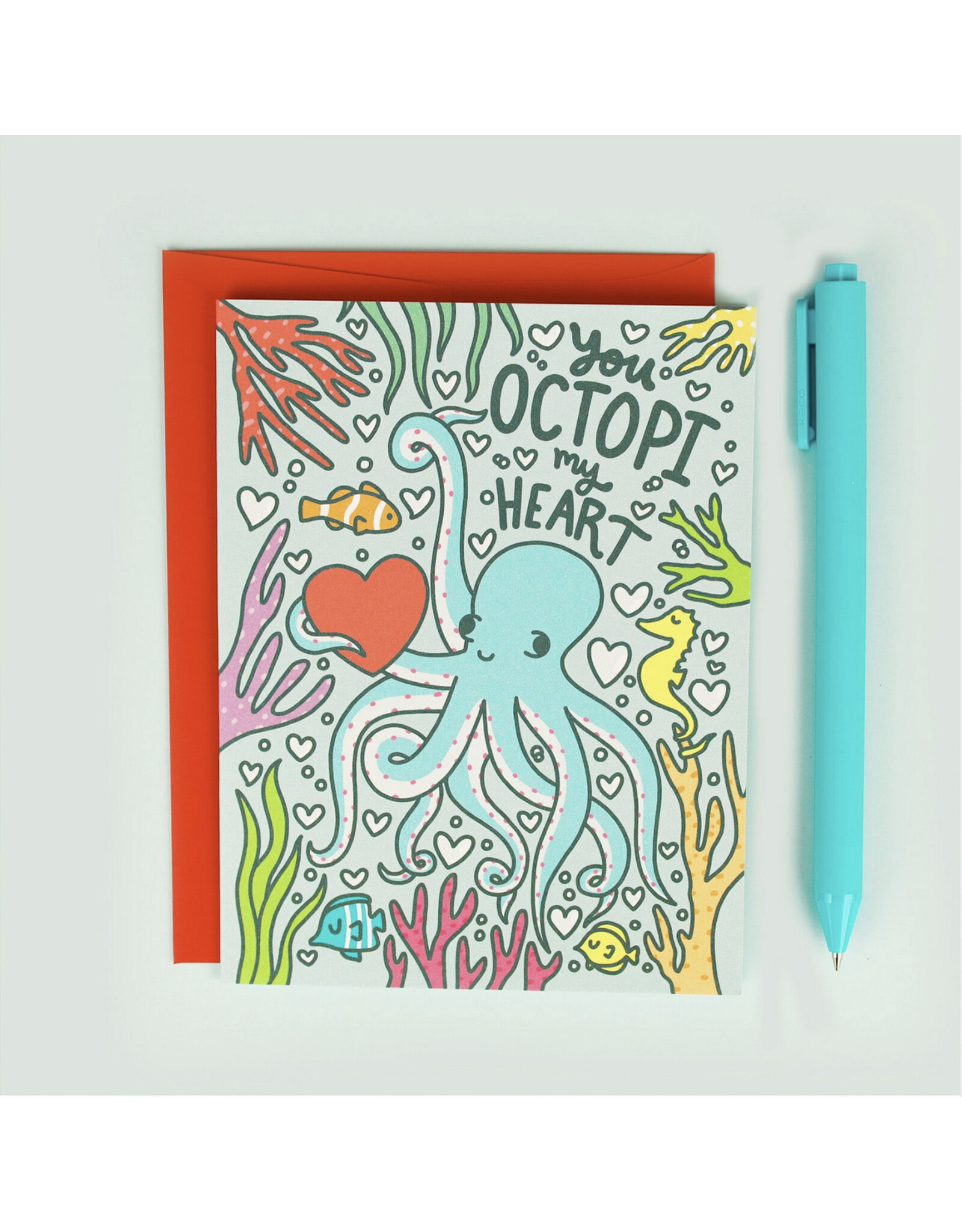 You Octopi My Heart  Greeting Card