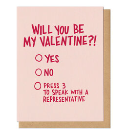 Will You Be My Valentine Greeting Card