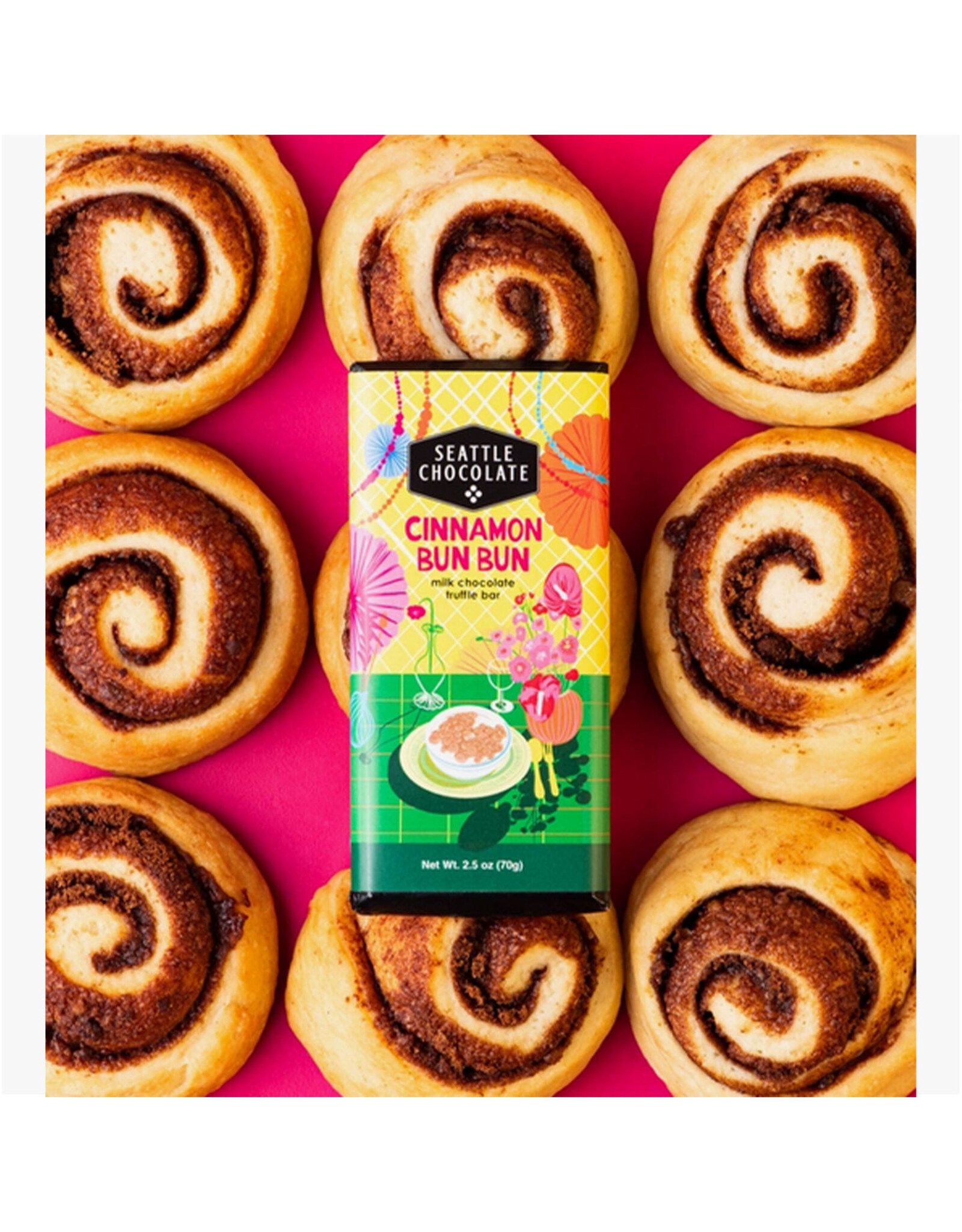 Cinnamon Bun Bun Truffle Bar