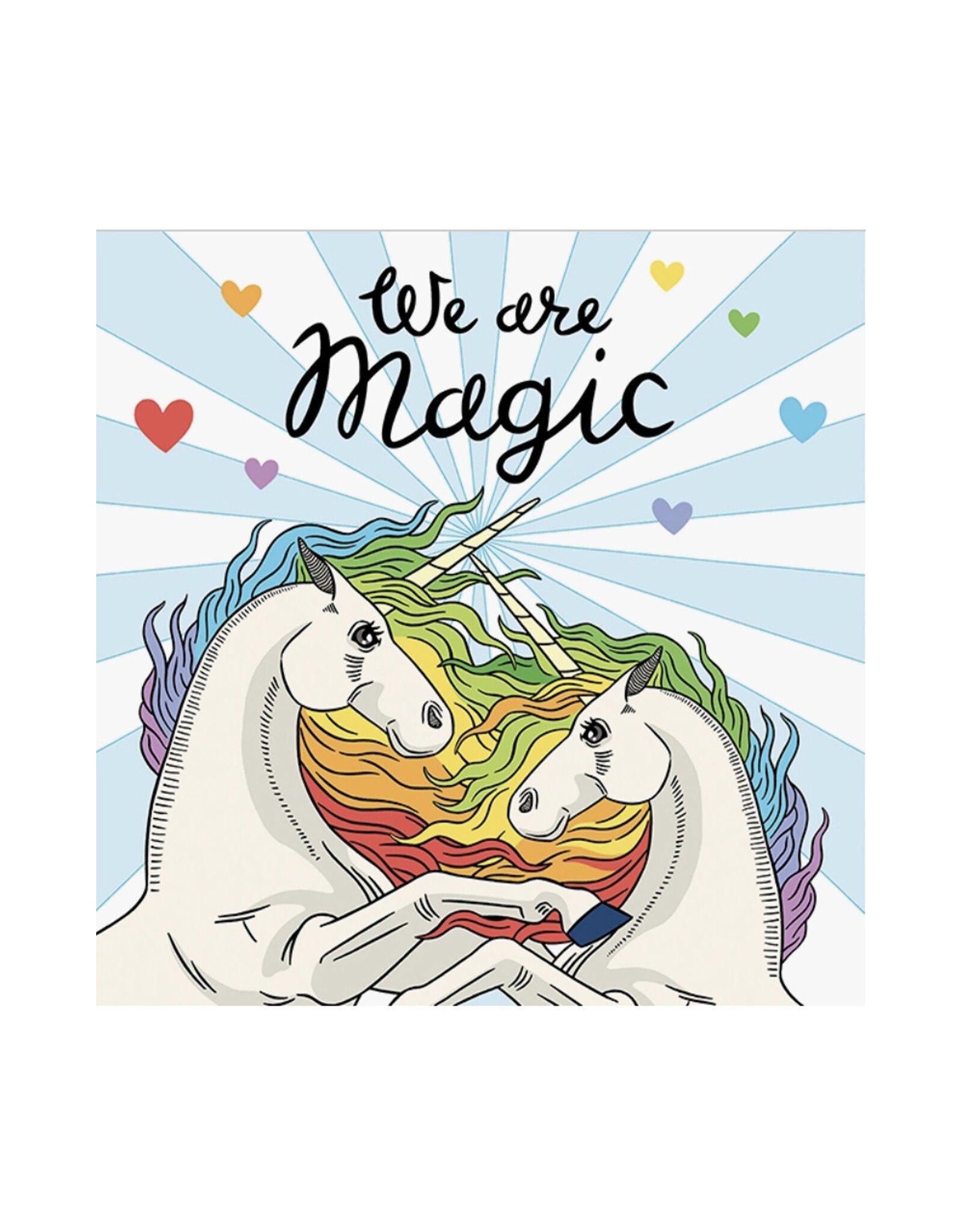 Unicorns We Are Magic Greeting Card