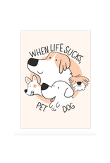 When Life Sucks, Pet a Dog Magnet