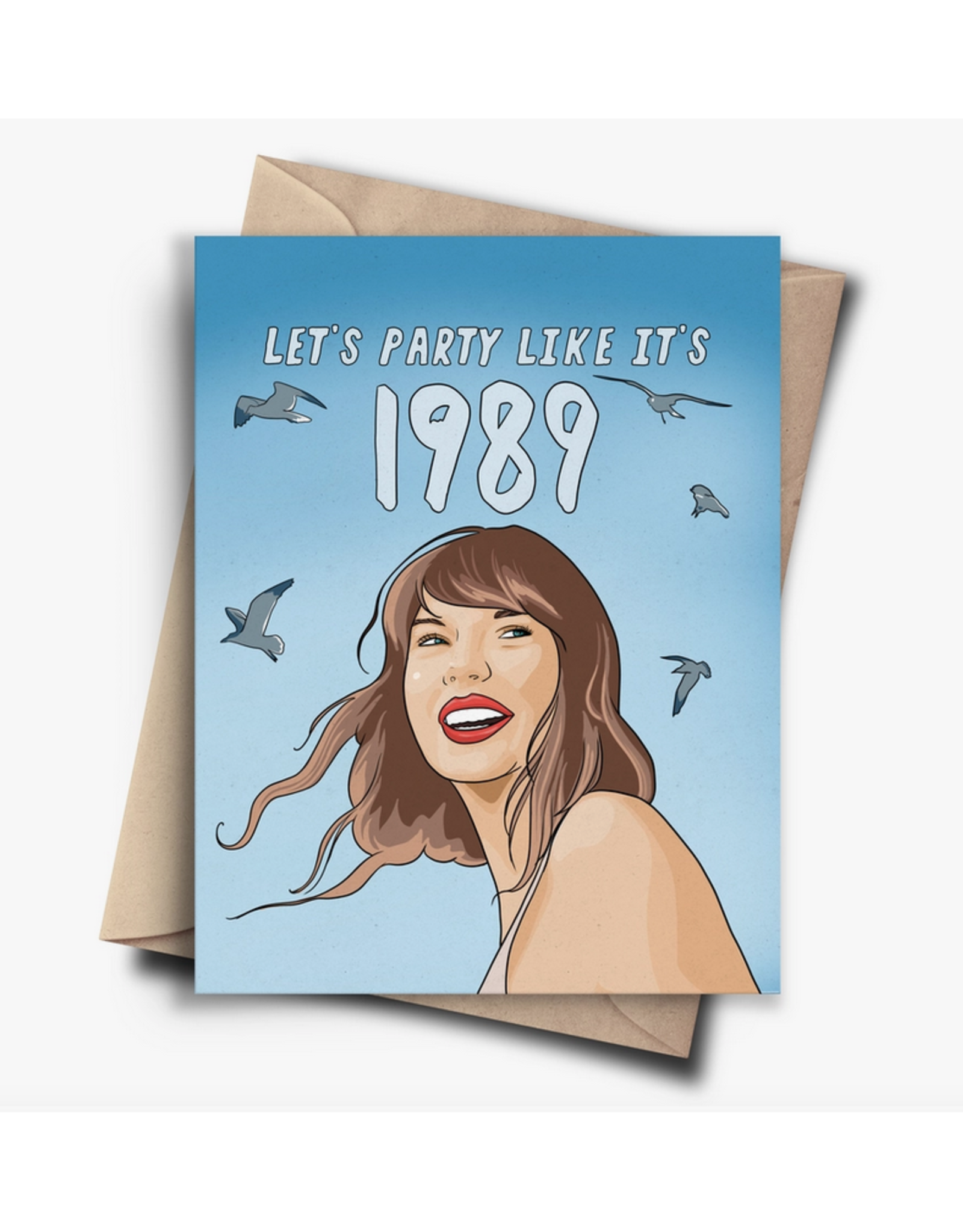 Party Like It's 1989 Taylor Swift Greeting Card