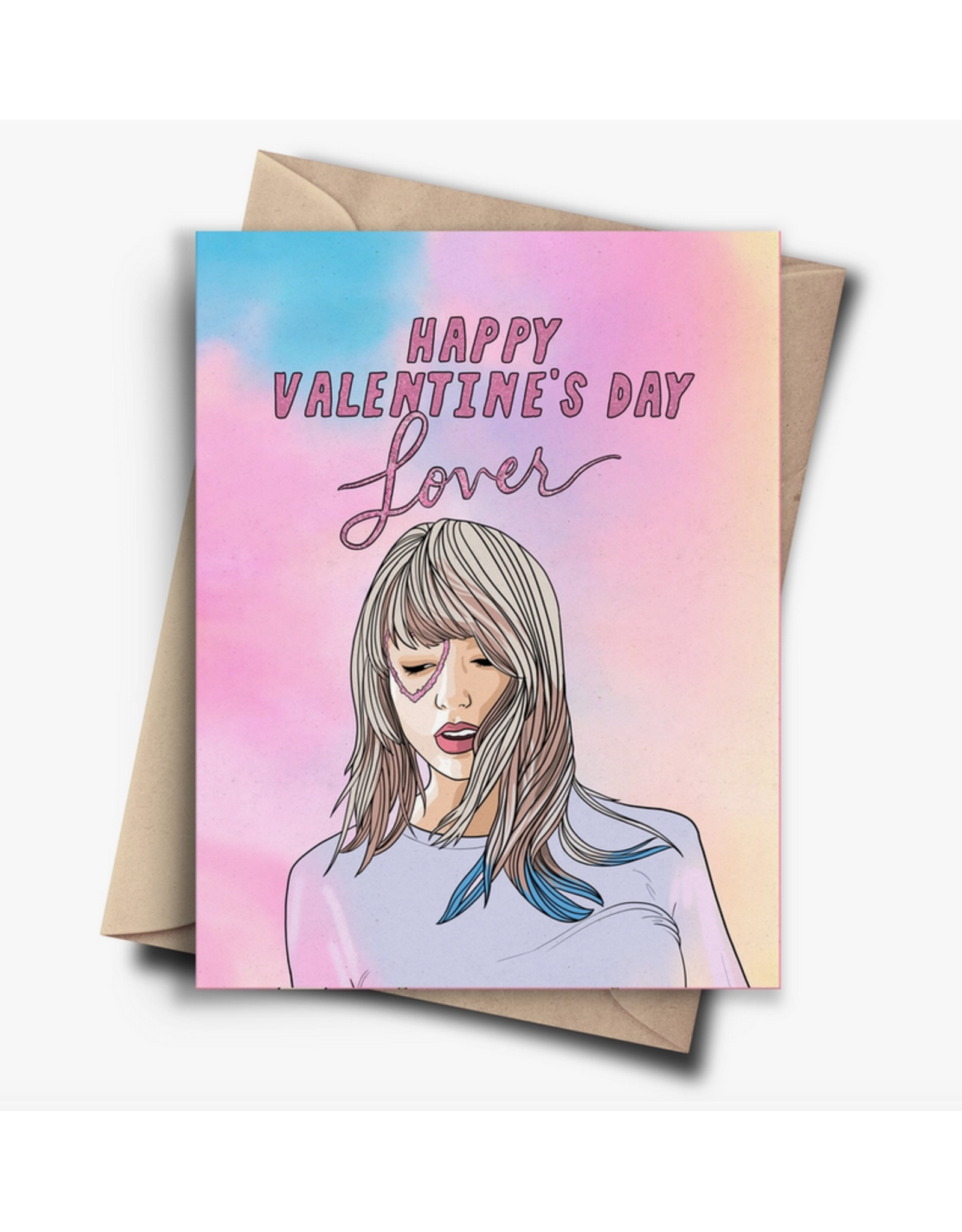 Happy Valentine's Day Lover Taylor Swift Greeting Card