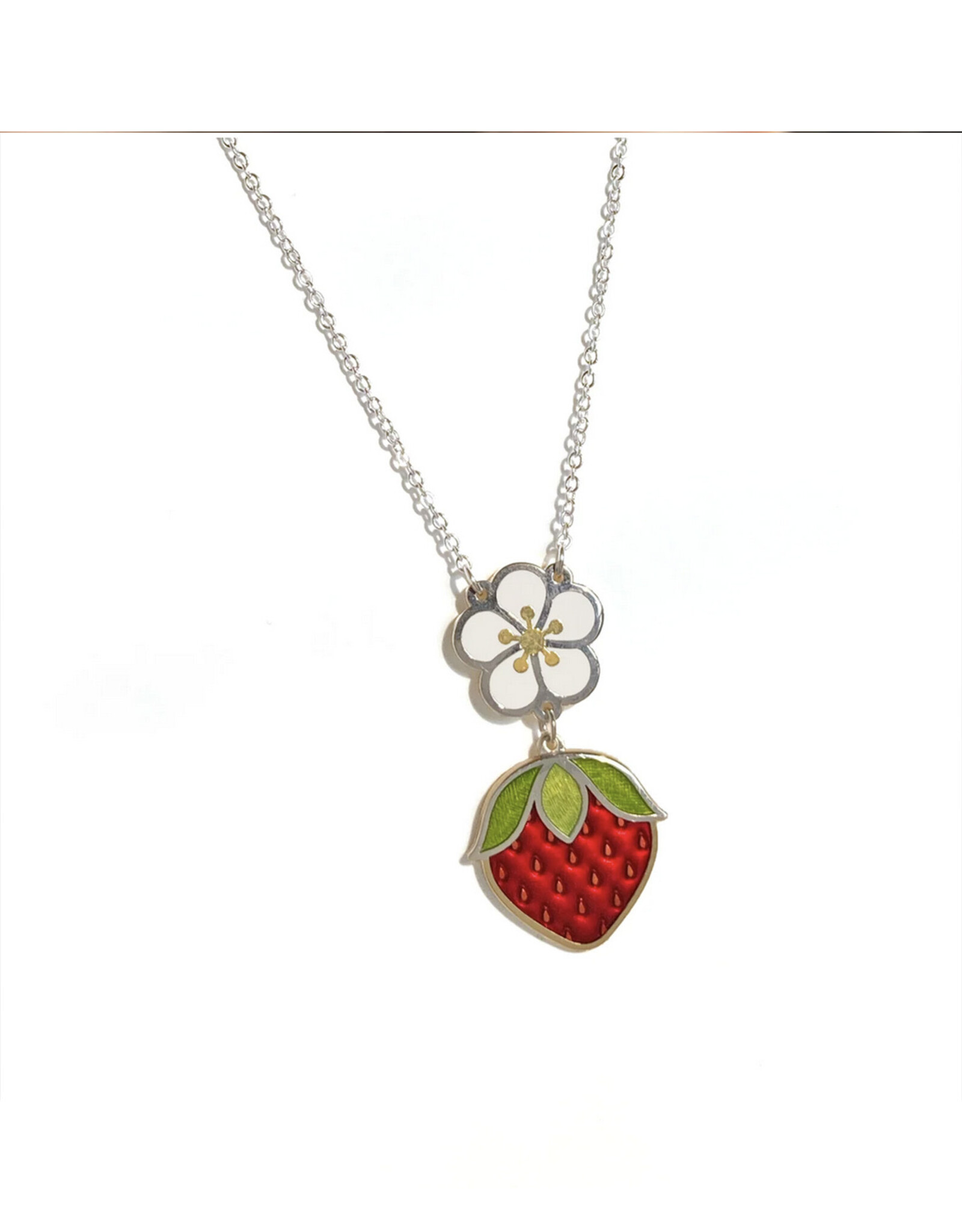 Wild Strawberry Necklace