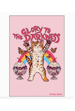 Glory to the Darkness Cat Magnet