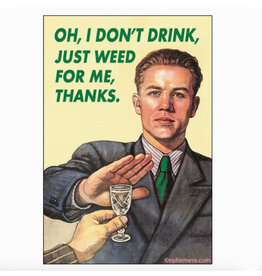 Don't Drink... Weed For Me Magnet