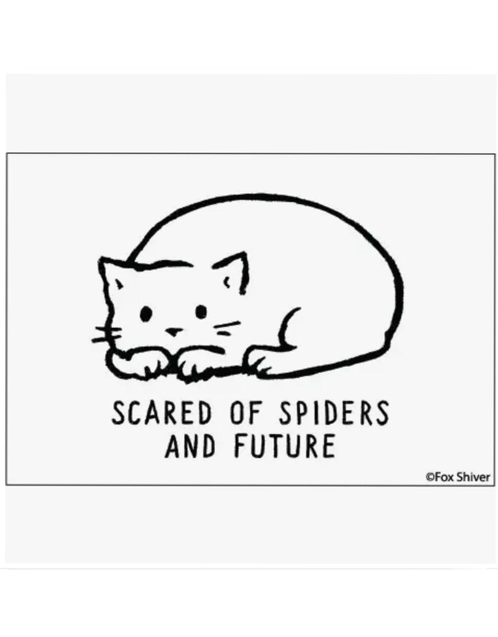 Scared of Spiders and Future Cat Magnet