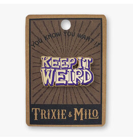 Keep It Weird Enamel Pin