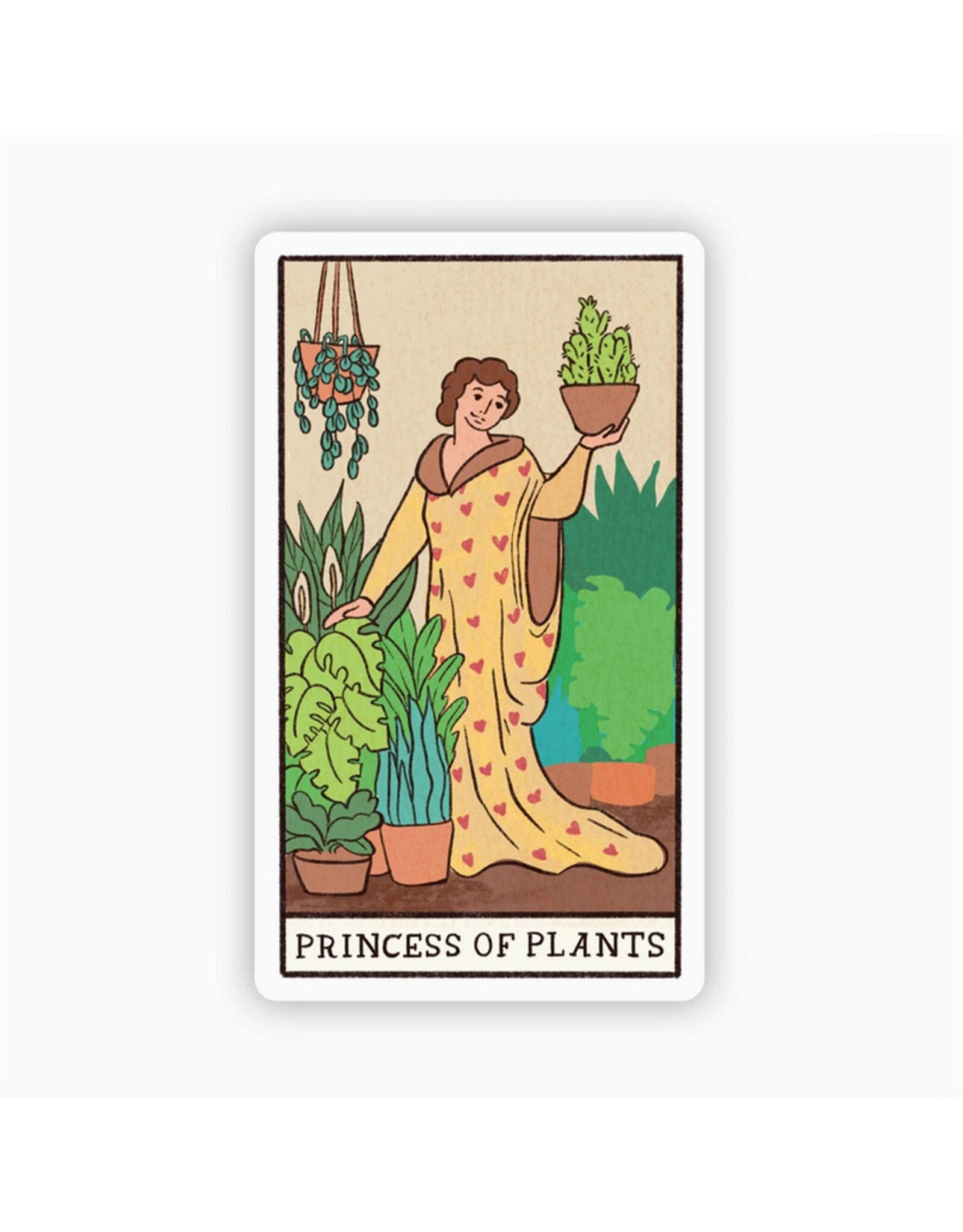 Tarot Sticker - the Princess of Plants