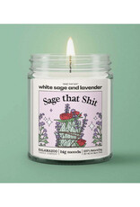 Soy Candle: Sage That Shit - White Sage & Lavender