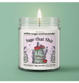 Soy Candle: Sage That Shit - White Sage & Lavender
