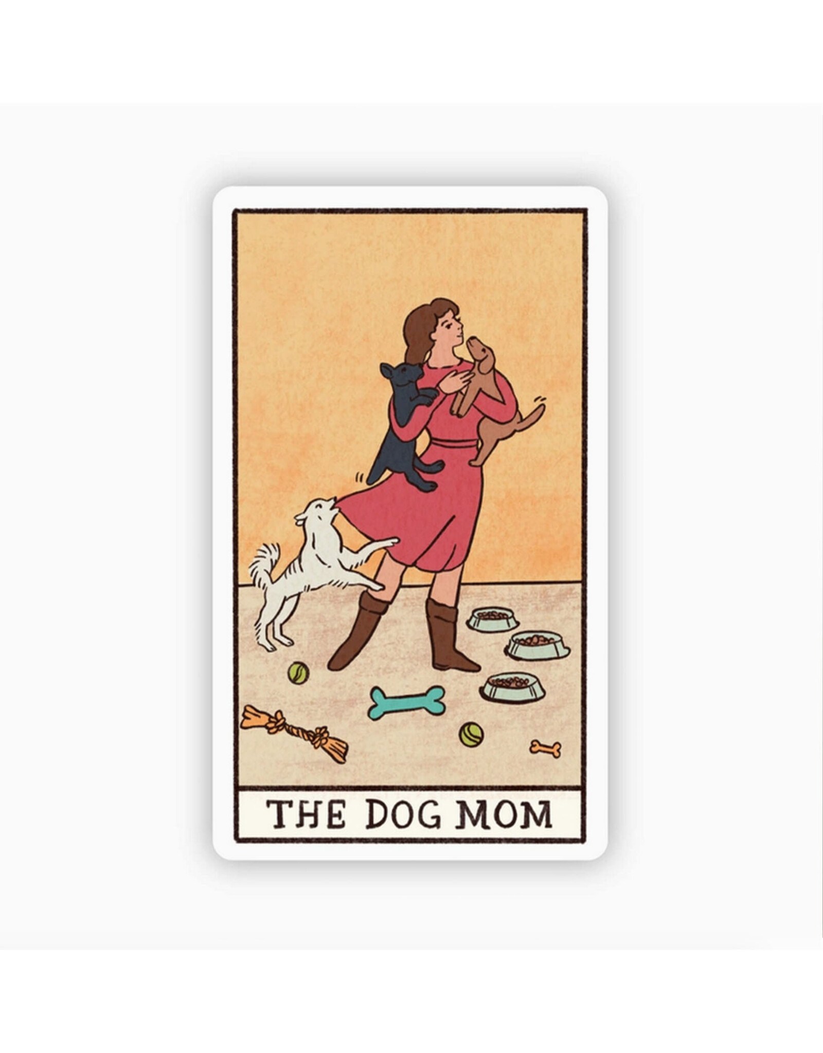 Tarot Sticker - the Dog Mom